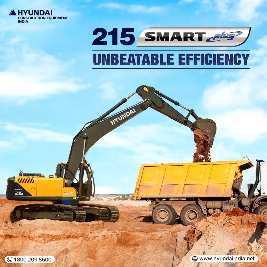 Unity Earthtech - Hyundai’s all new 215 SMART PLUS...