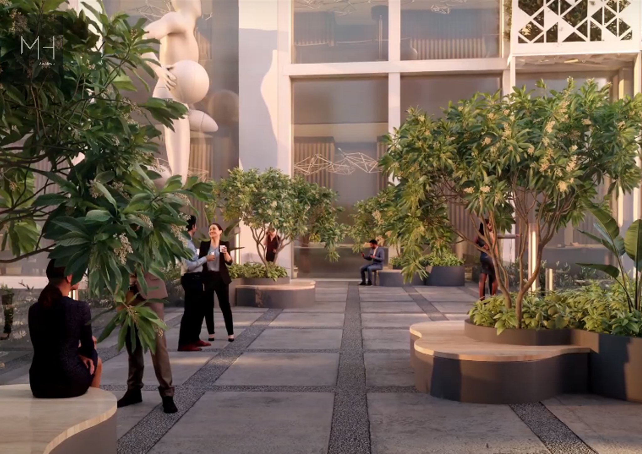 MH Architects - Mixed-use Building in New Capital We...