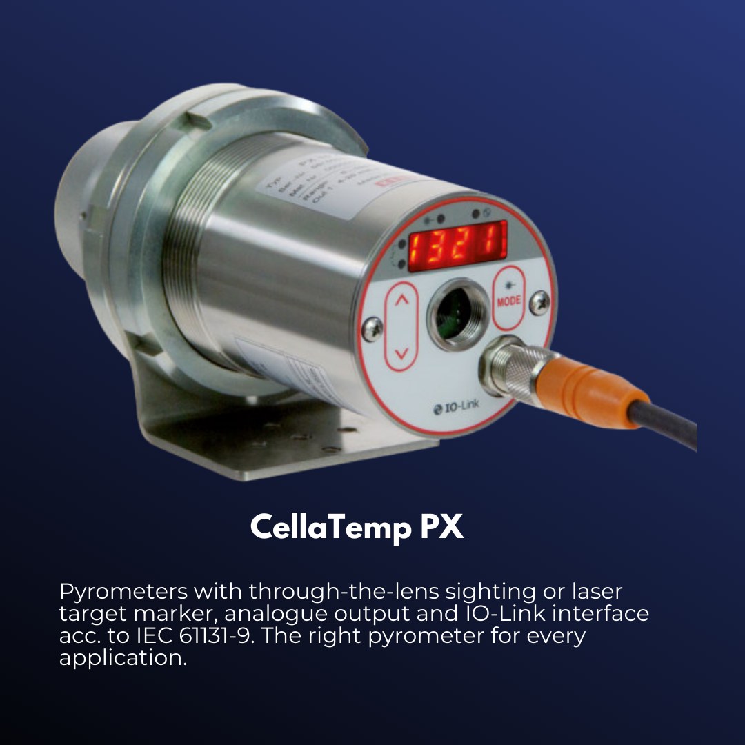 Smart pyrometer CellaTemp® PX... - Active Instrument Services | Facebook