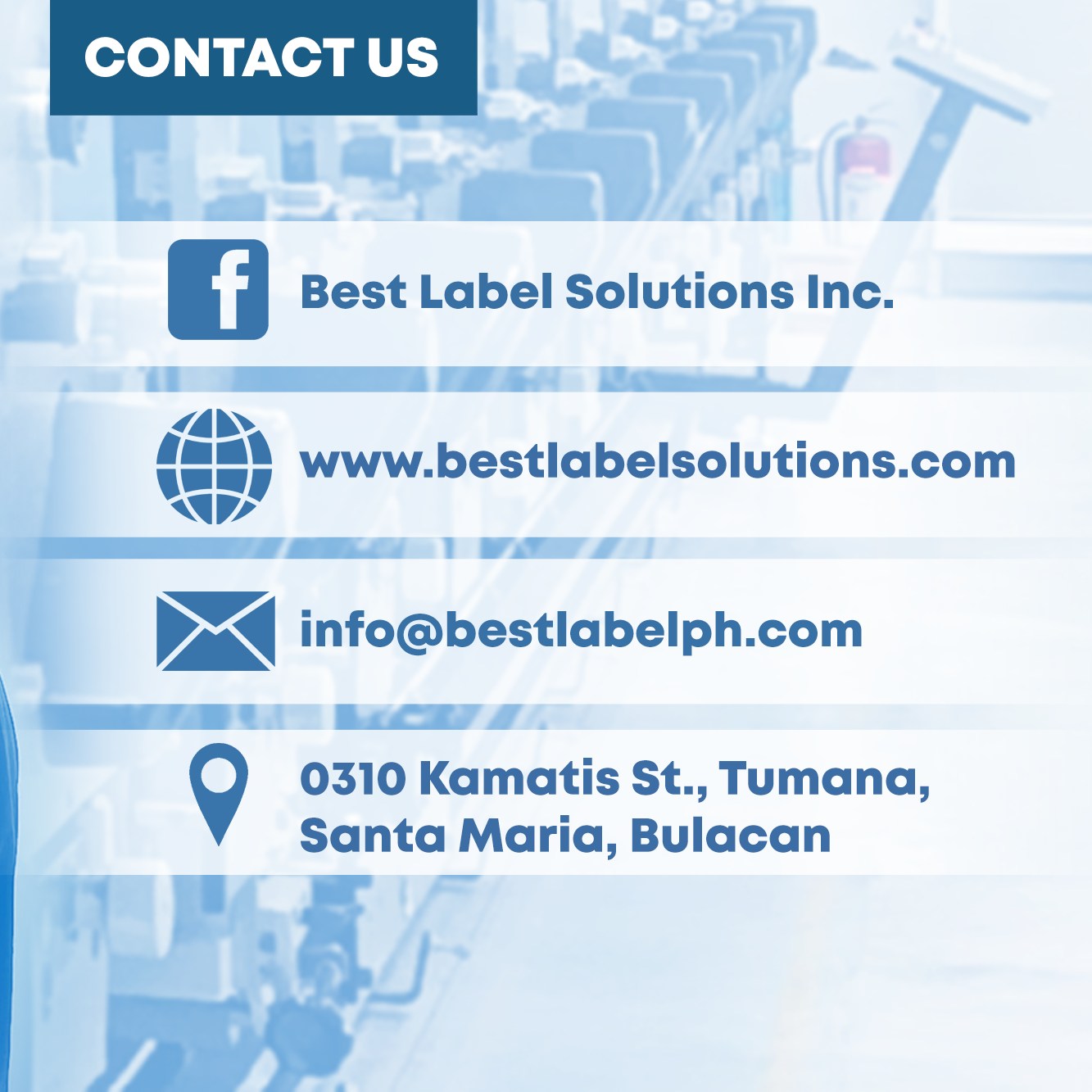 Best Label Solutions Inc. | Santa Maria