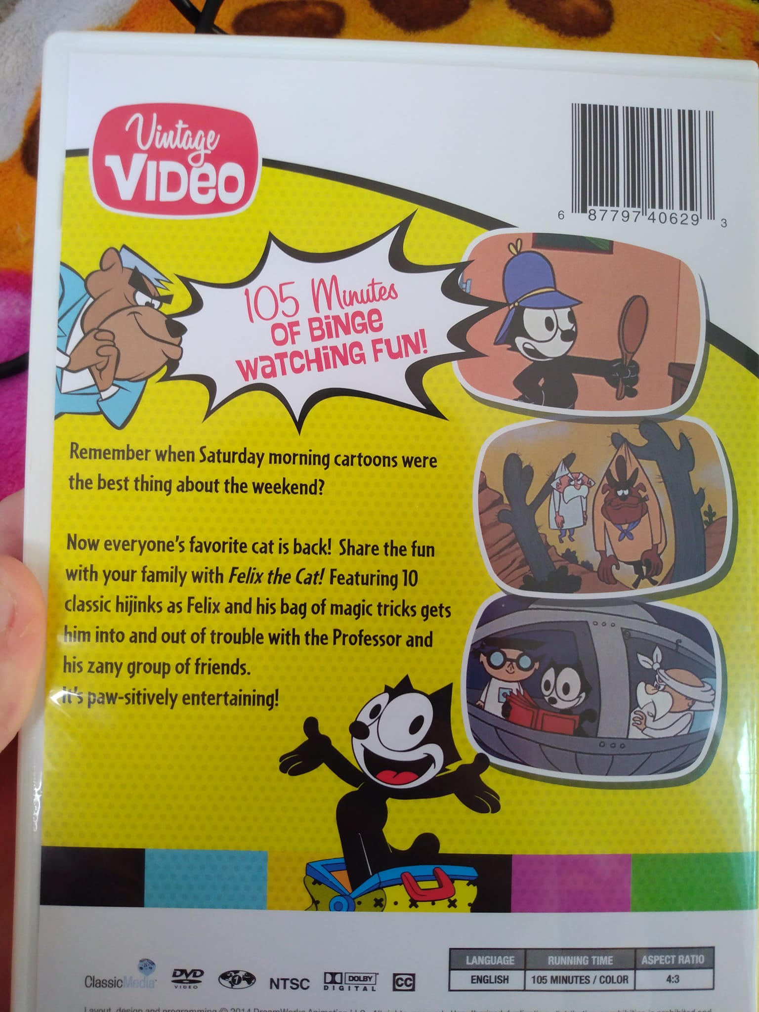 I have a collection of 1950's Felix the cat cartoons on DVD!