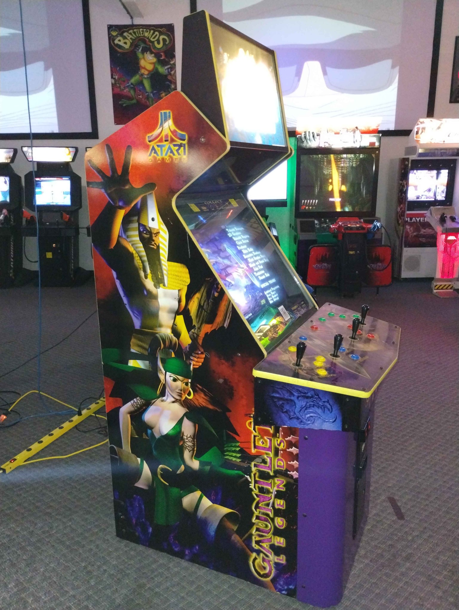 Atari Gauntlet Legends Arcade Game Machine - Video Game Consoles - Two ...