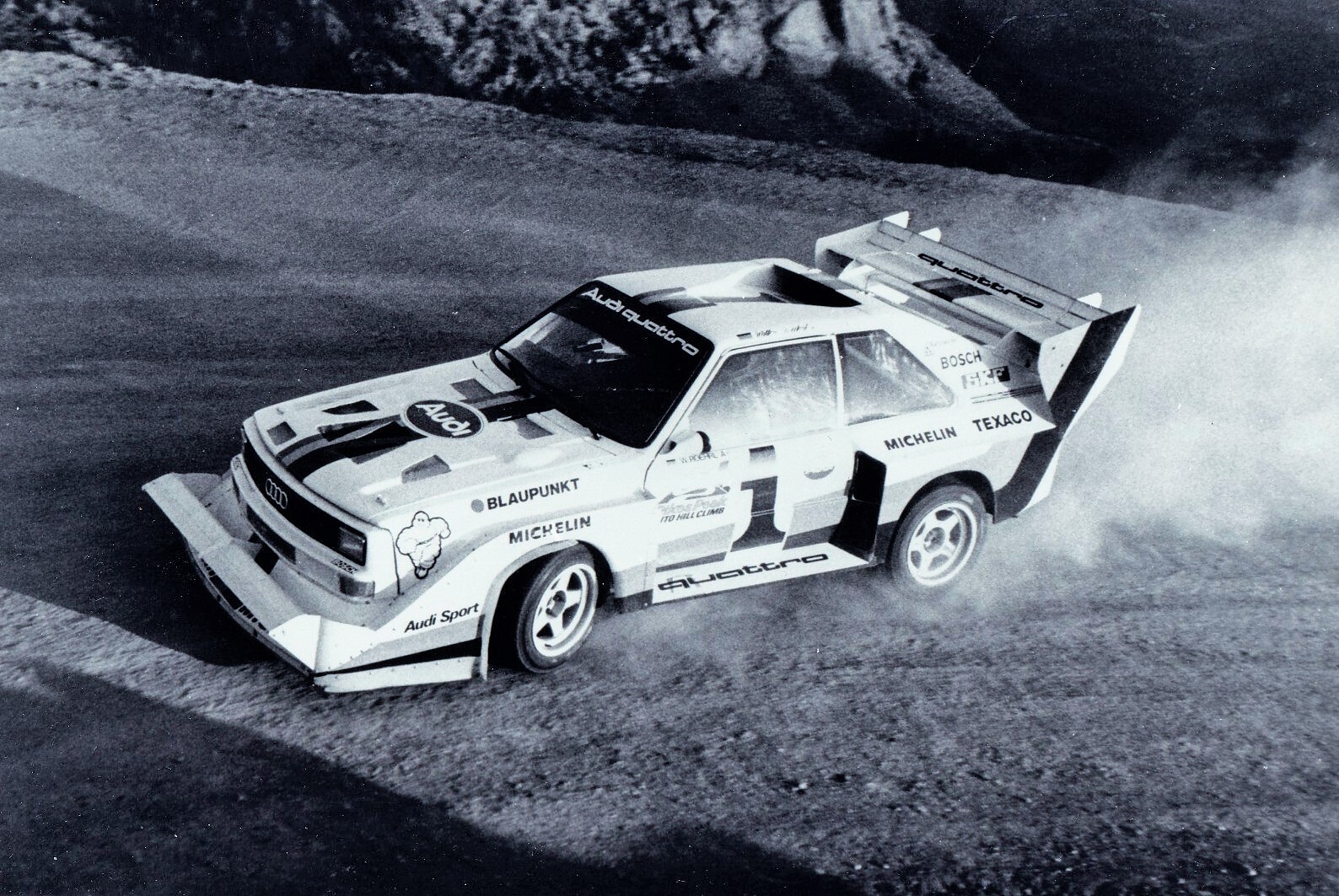 Voiture Miniature 1/18 Audi Quattro S1 Pikes Peak 1987 - Autoart - Neuf