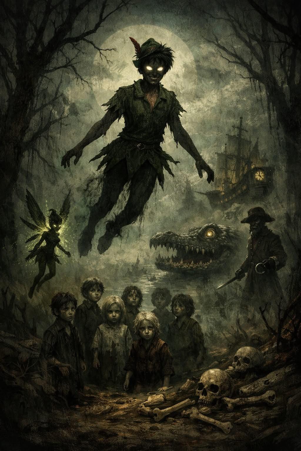 Darian - 🩸 El verdadero origen de Peter Pan 🩸 La versión que conoces es ...