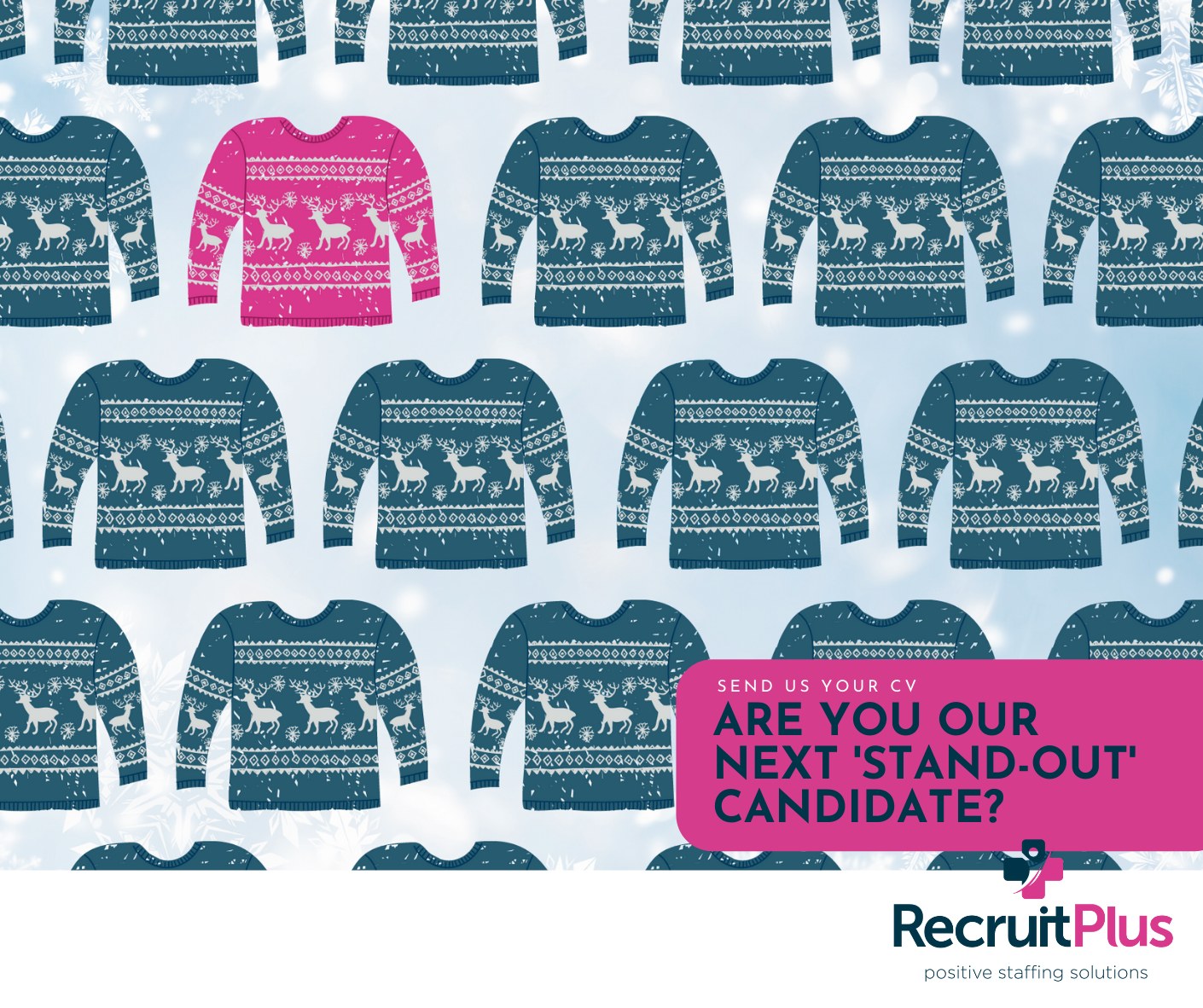 Recruit Plus Ltd - Christmas jumper day - Are you wearing yours? Are ...