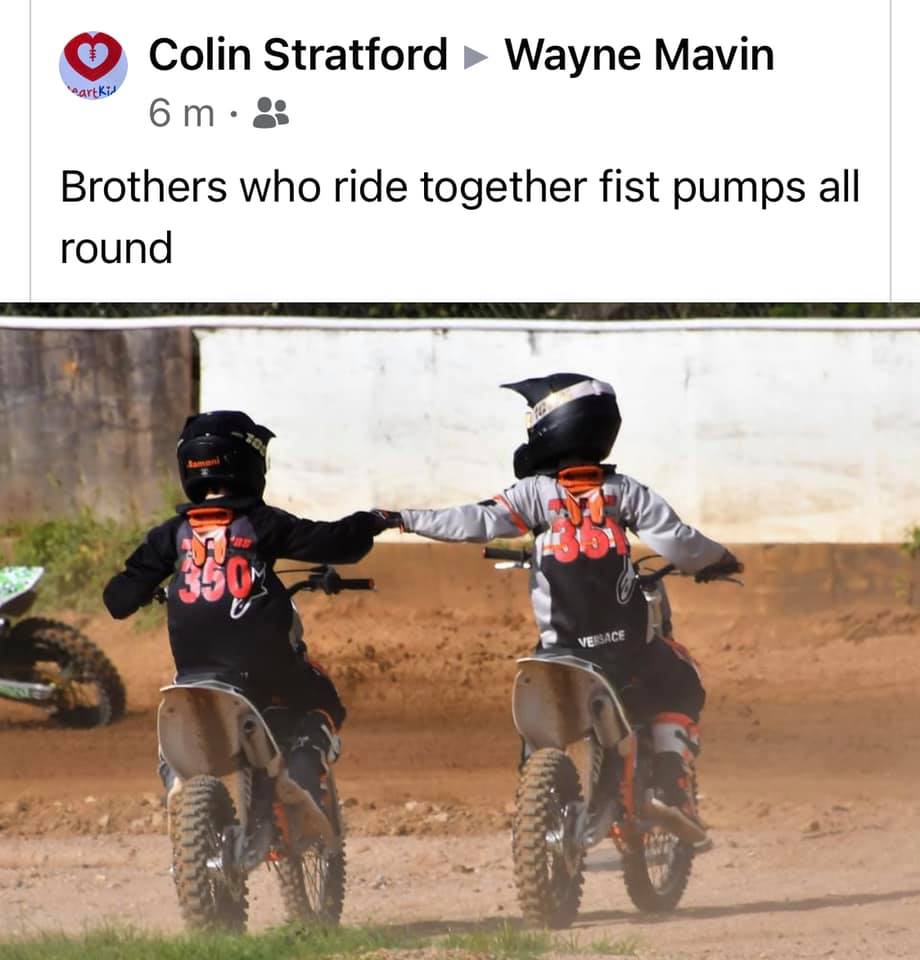 Mavin Bros - A big Thank You to Colin Stratford for...