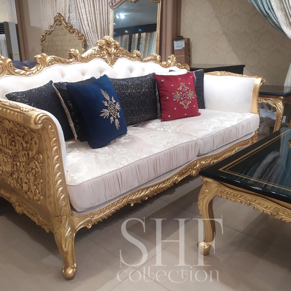 SHF Furniture - ⭐ SHF Collection wooden Sofa set design in...