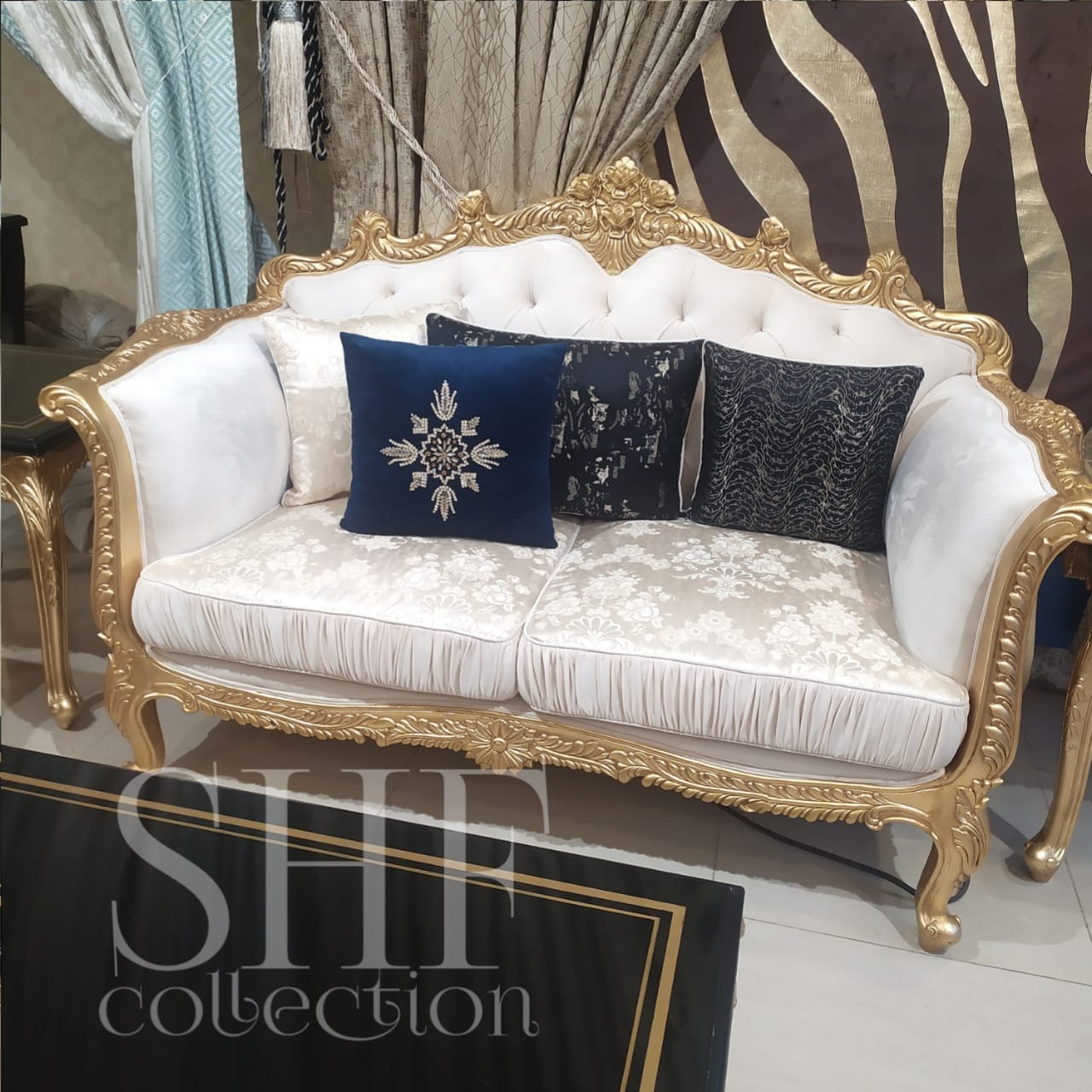 SHF Furniture - ⭐ SHF Collection wooden Sofa set design in...