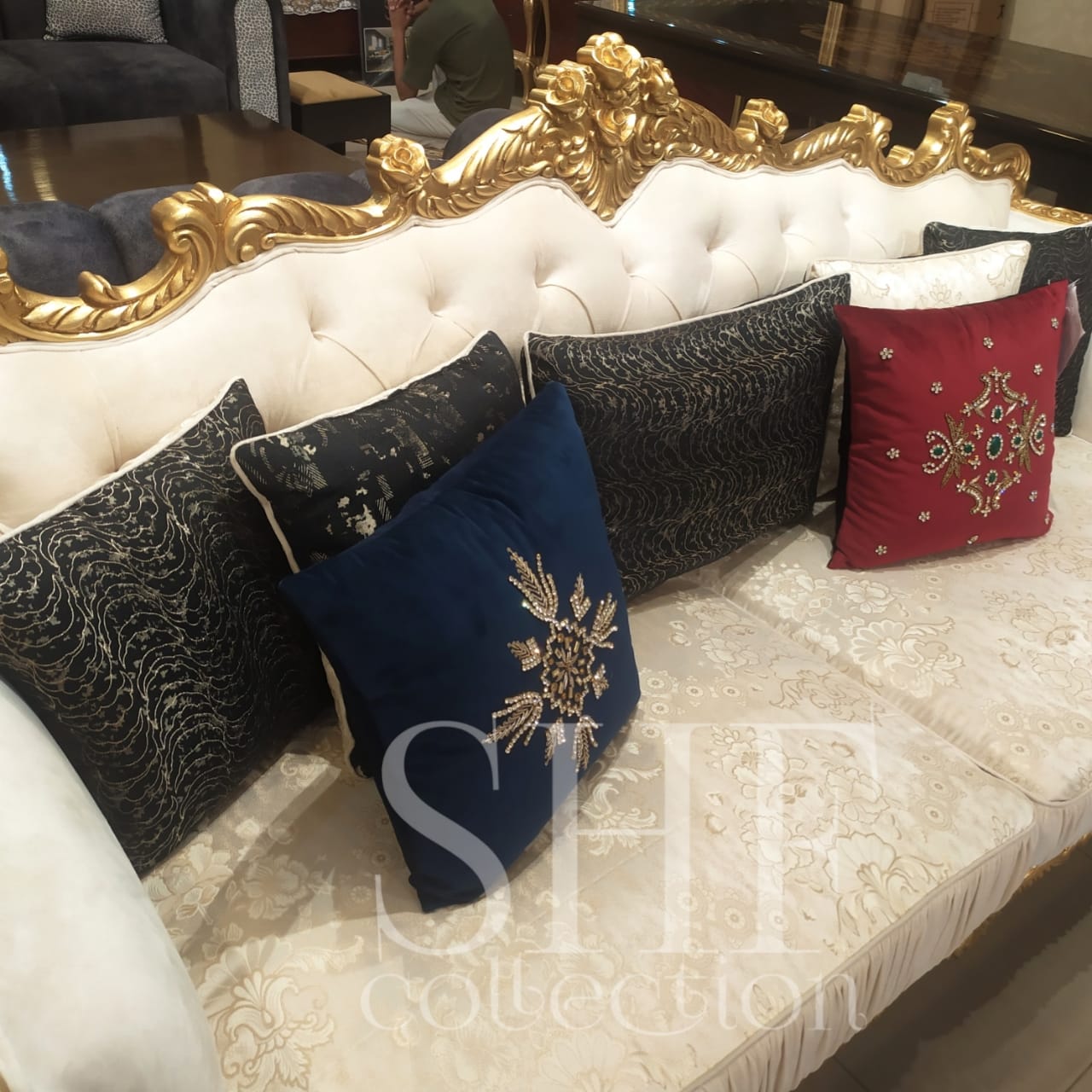 SHF Furniture - ⭐ SHF Collection wooden Sofa set design in...