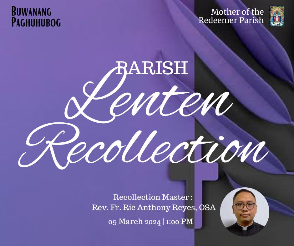 | PAANYAYA | Iniimbitahan ang lahat na dumalo sa ating Parish Lenten ...