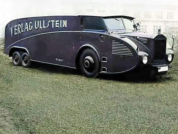 World Cars from the 1930s to 1980s | Here's a 1931 Rumpler RuV 31 6x2 ...