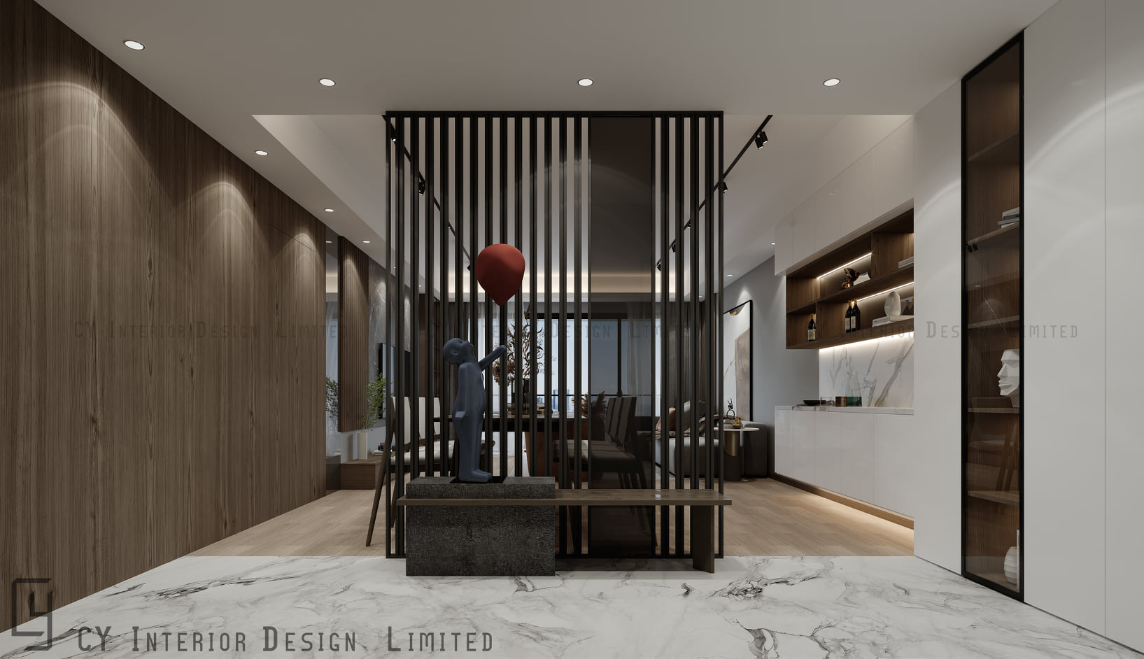 設計分享 #泓碧 #訂造傢俬 #InteriorDesign - CY Interior Design Limited