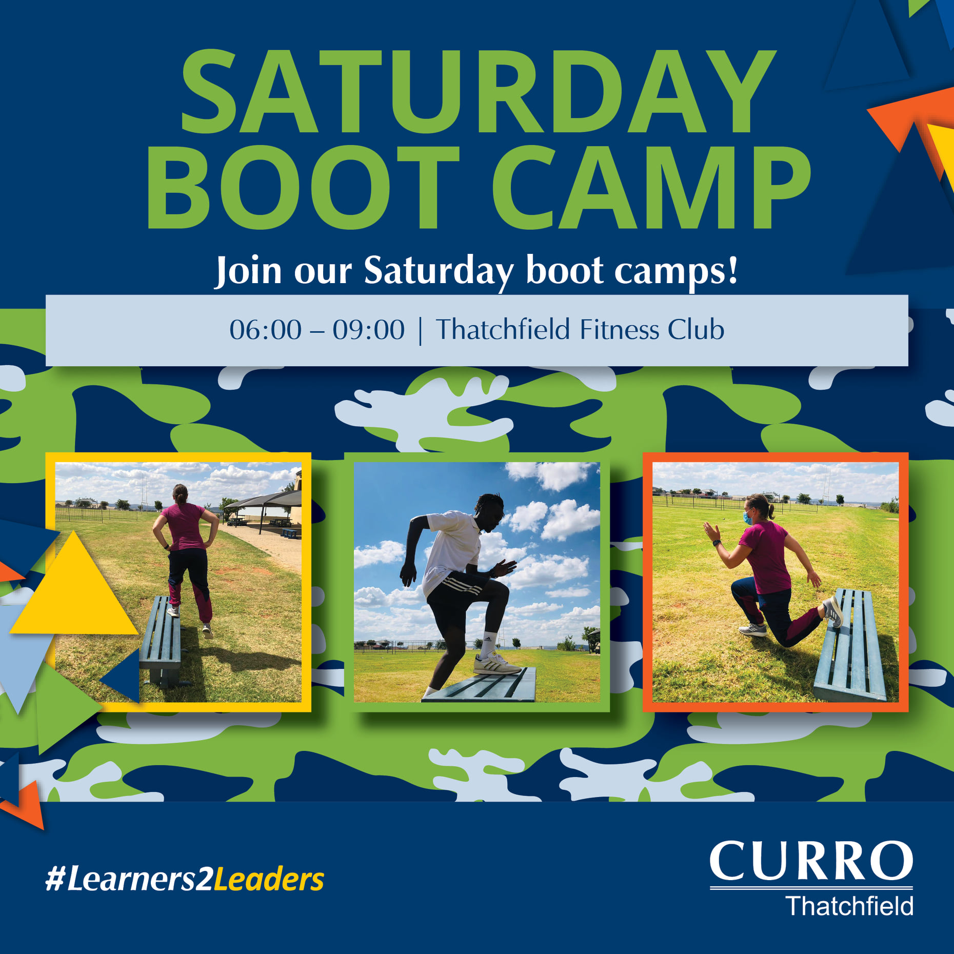 Join our Saturday boot camps, one free... - Curro Thatchfield | Facebook