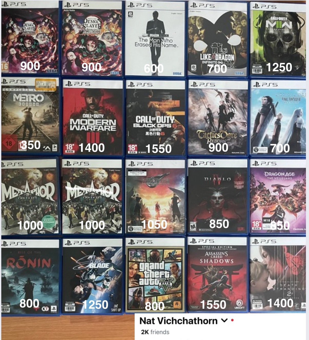 🔥FROM(FRANCO🎮TRONIX)🔥 PS4/PS5/NINTENDO SWITCH ACCESSORIES FOR