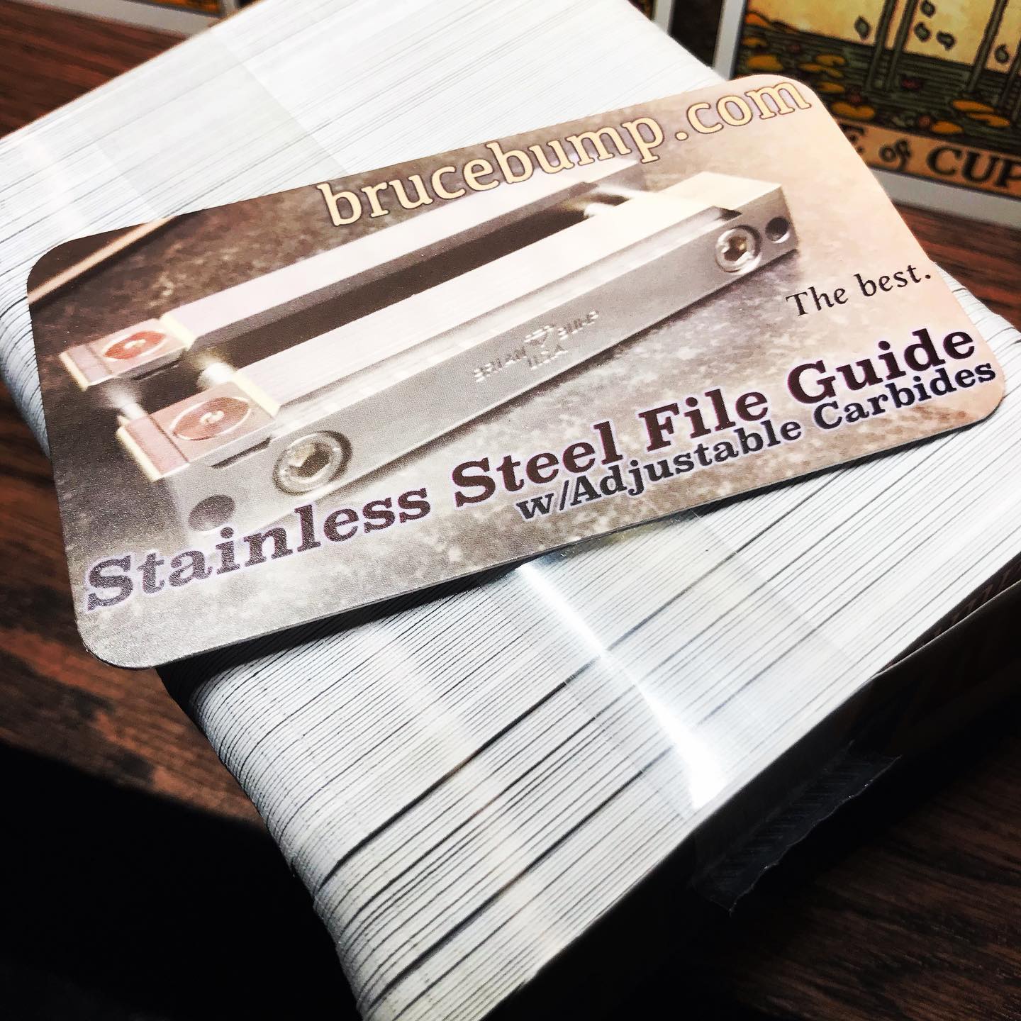 Bruce Bump Knife File Guides