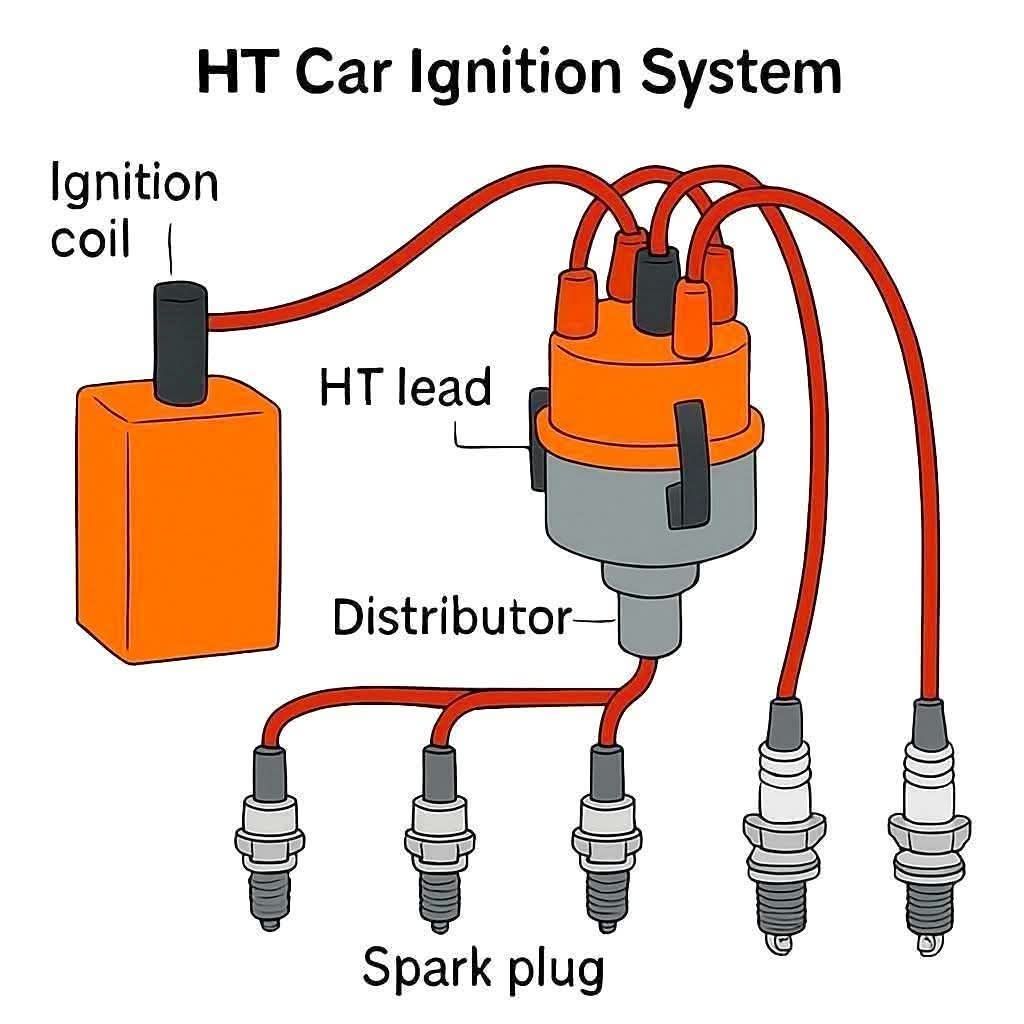 Mechanical Parts Knowledge | The image illustrates the components and ...