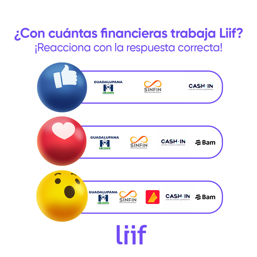 Liif - ¿Sabes cuántas financieras encuentras en Liif? 🤔...