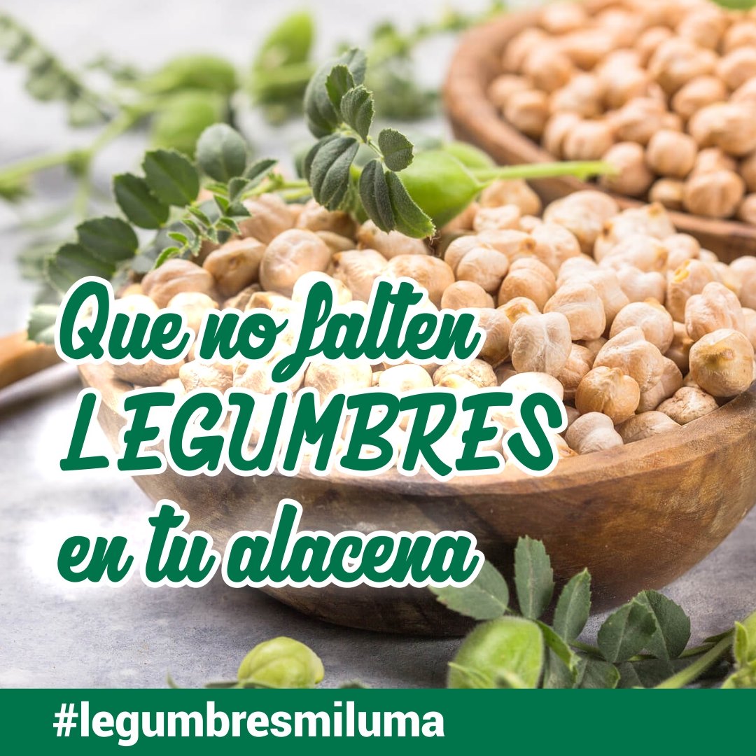 Aceite Miluma - ¡Que no falten LEGUMBRES en tu alacena‼...