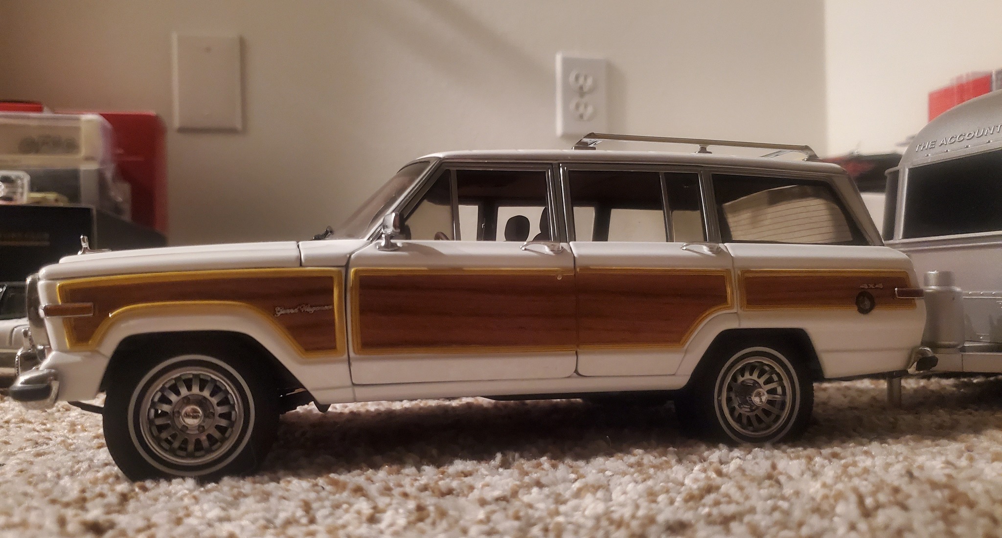 My 1/18 AUTOart Jeep Grand Wagoneer's.