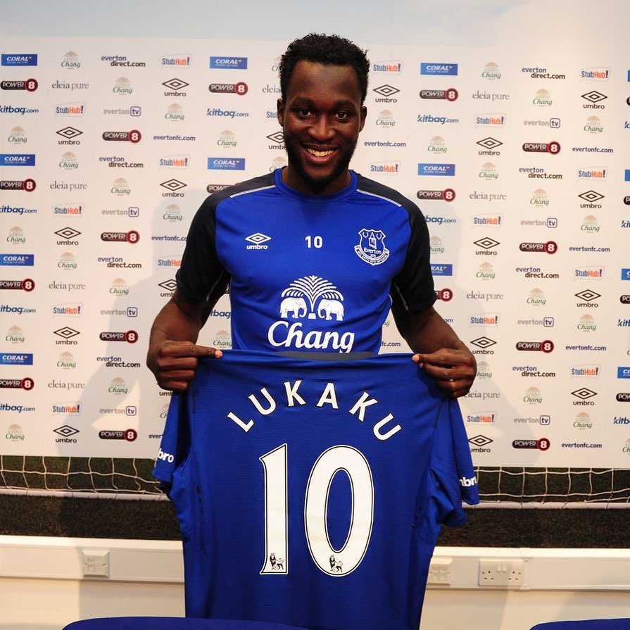 10 years ago, Romelu Lukaku signed for Everton on a permanent deal