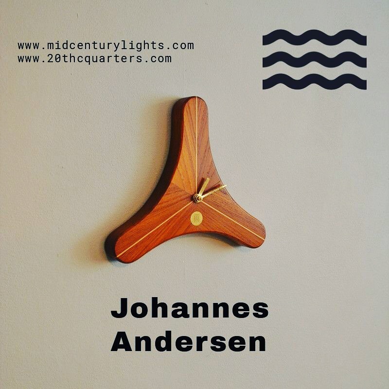 midcenturylights.com - Fancy having this very cool looking clock ...