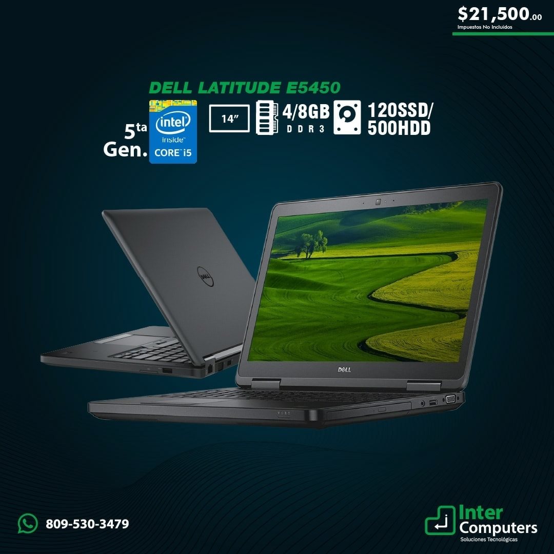 Inter Computers - Liquidación de laptops Dell latitude...