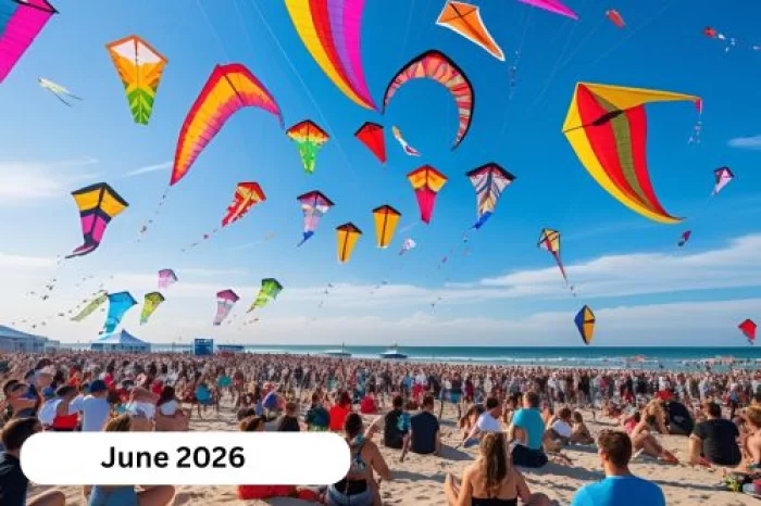 Easy Fly Cerf-volant Arc-en-Ciel pour Enfants Adultes - Grande Ligne Simple avec Corde, Activité Extérieure au Parc de Plage