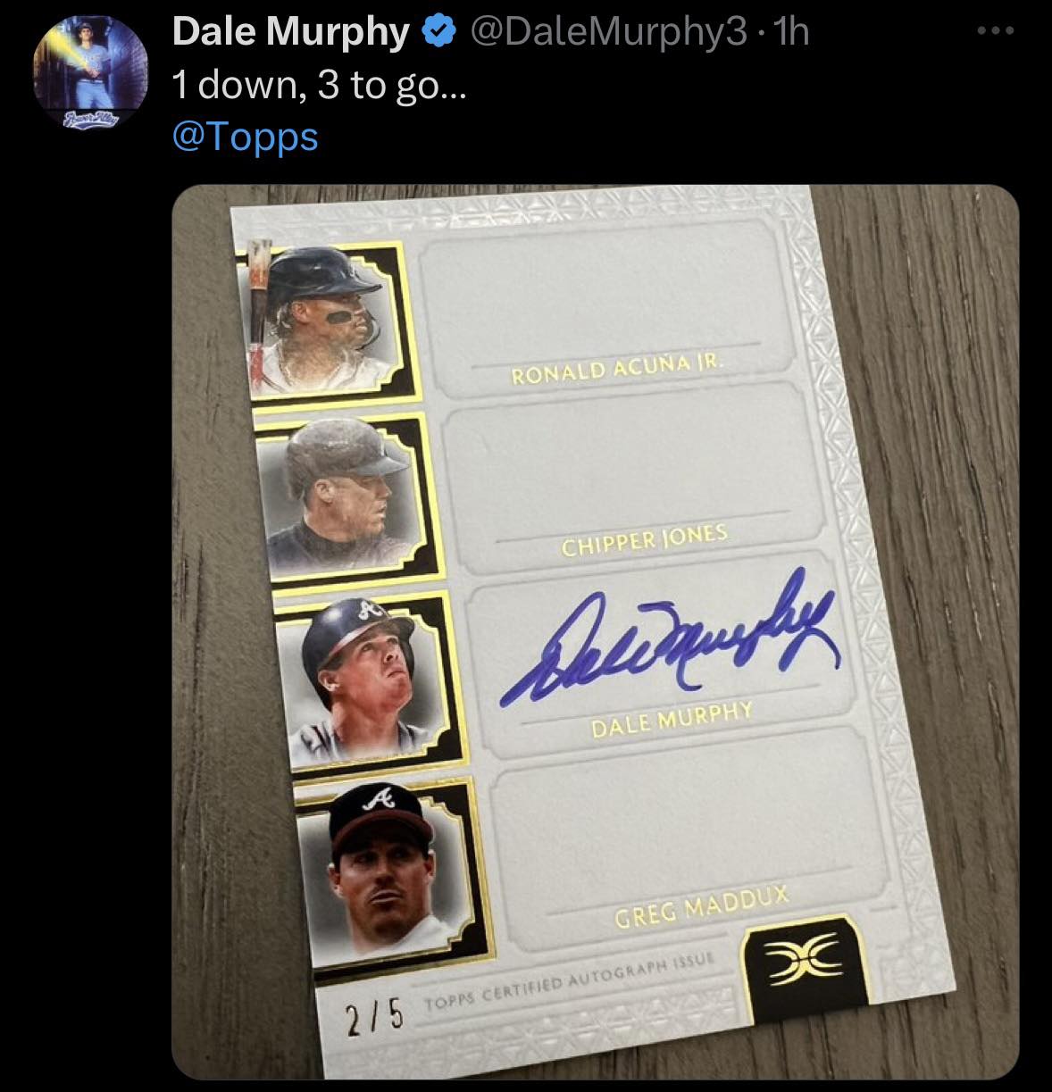 Is Cillian Murphy autograph a good sports card hit?