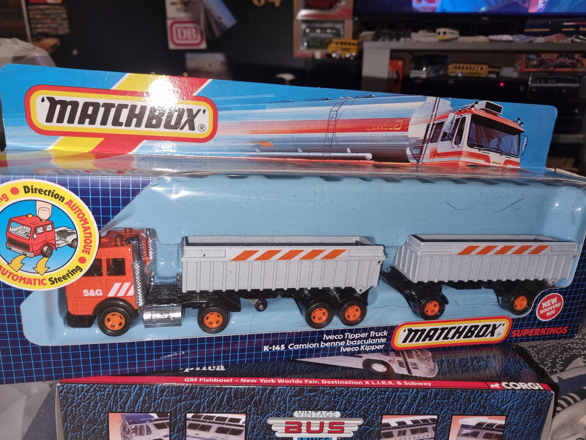 MINT IN GOOD Box Matchbox Convoy Cy-9 Kenworth Box Truck
