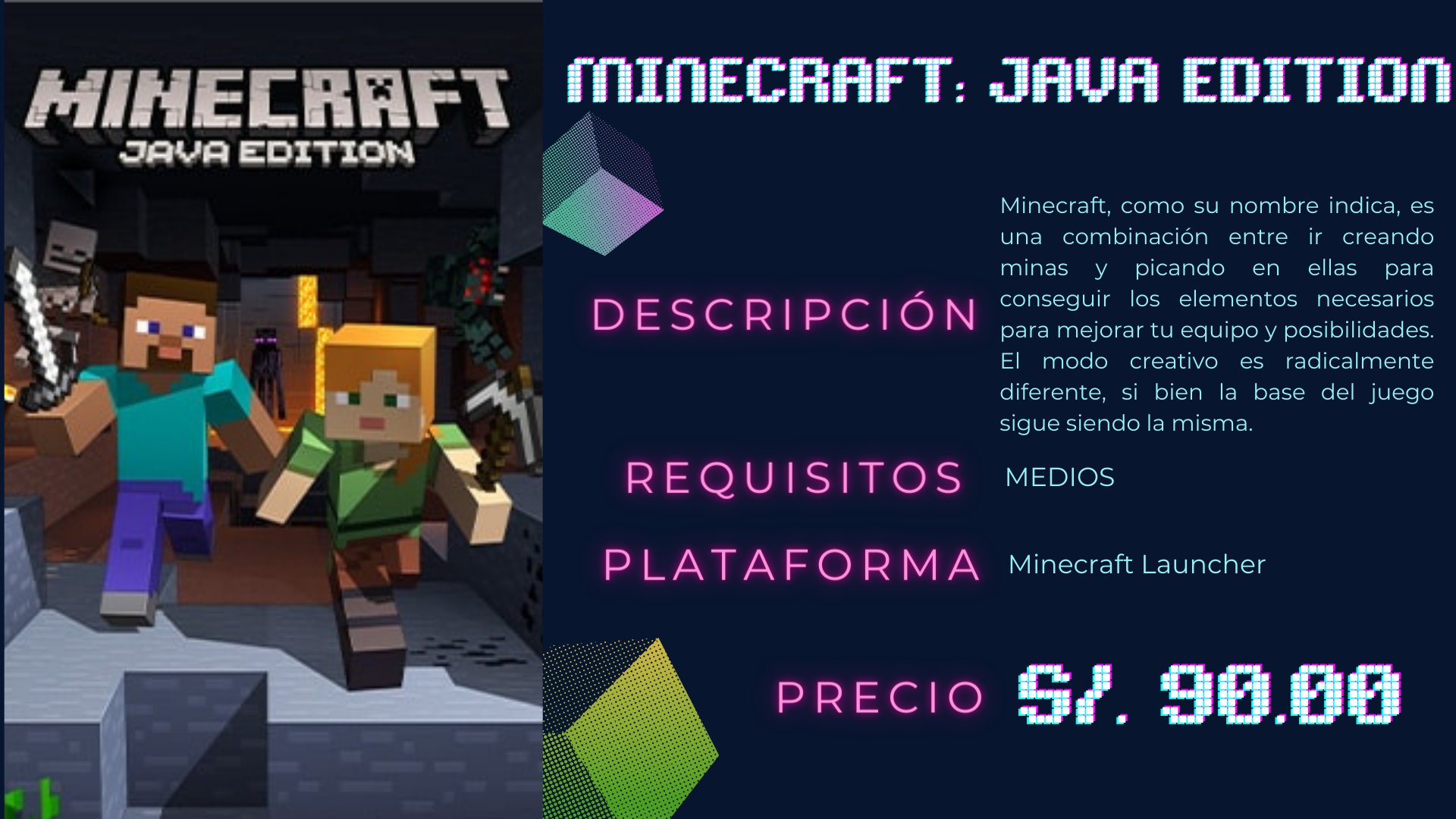 Shorox - Minecraft: Java Edition Quién no conoce Minecraft estos días ...