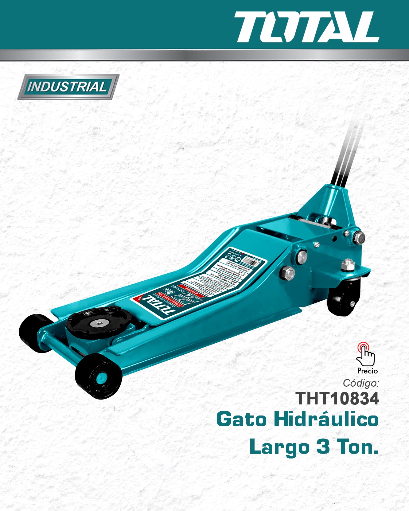 Gato Hidráulico Largo Estilo Patín B/.153.34 . Ingresa a