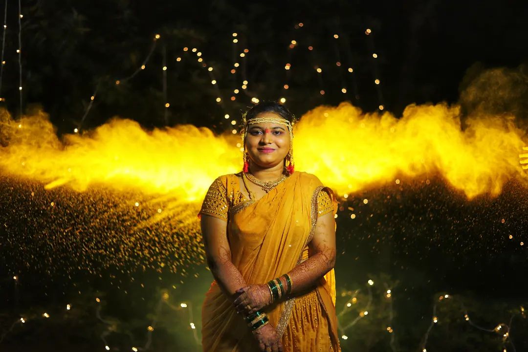 The Frame Footage - Haldi ceremony A Beautiful Indian Wedding Ritual # ...