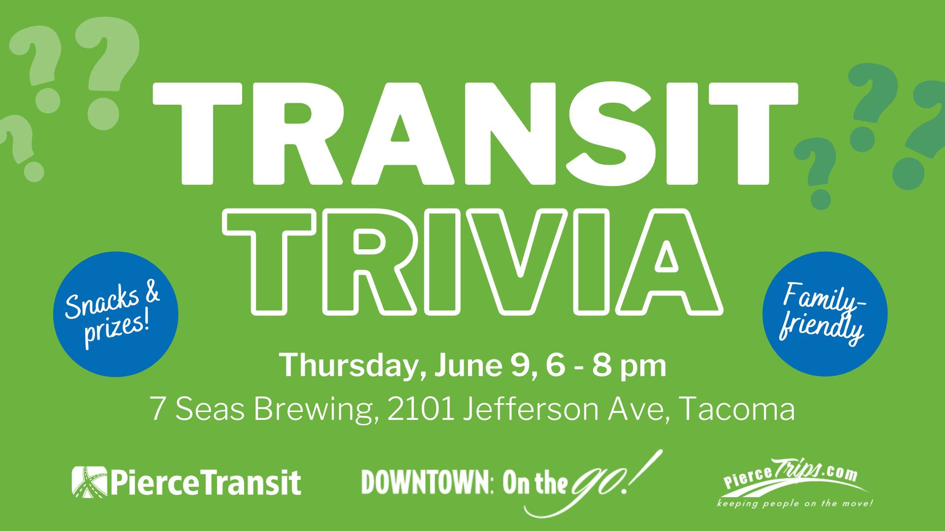 Ride Transit Month Trivia