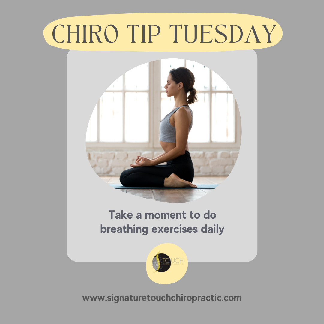 CHIRO TIP TUESDAY- Do... - Signature Touch Chiropractic