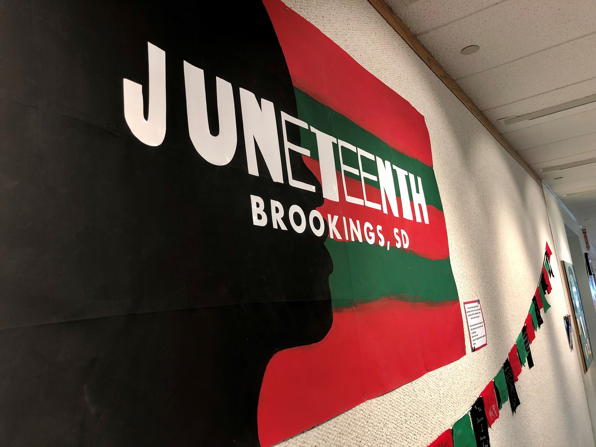 Check out our display wall the... - Brookings Public Library