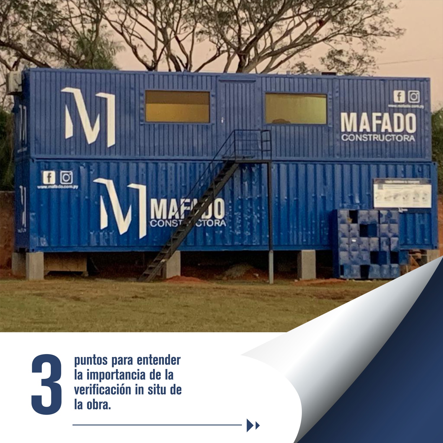 Te contamos algunos puntos... - Constructora MAFADO S.A.