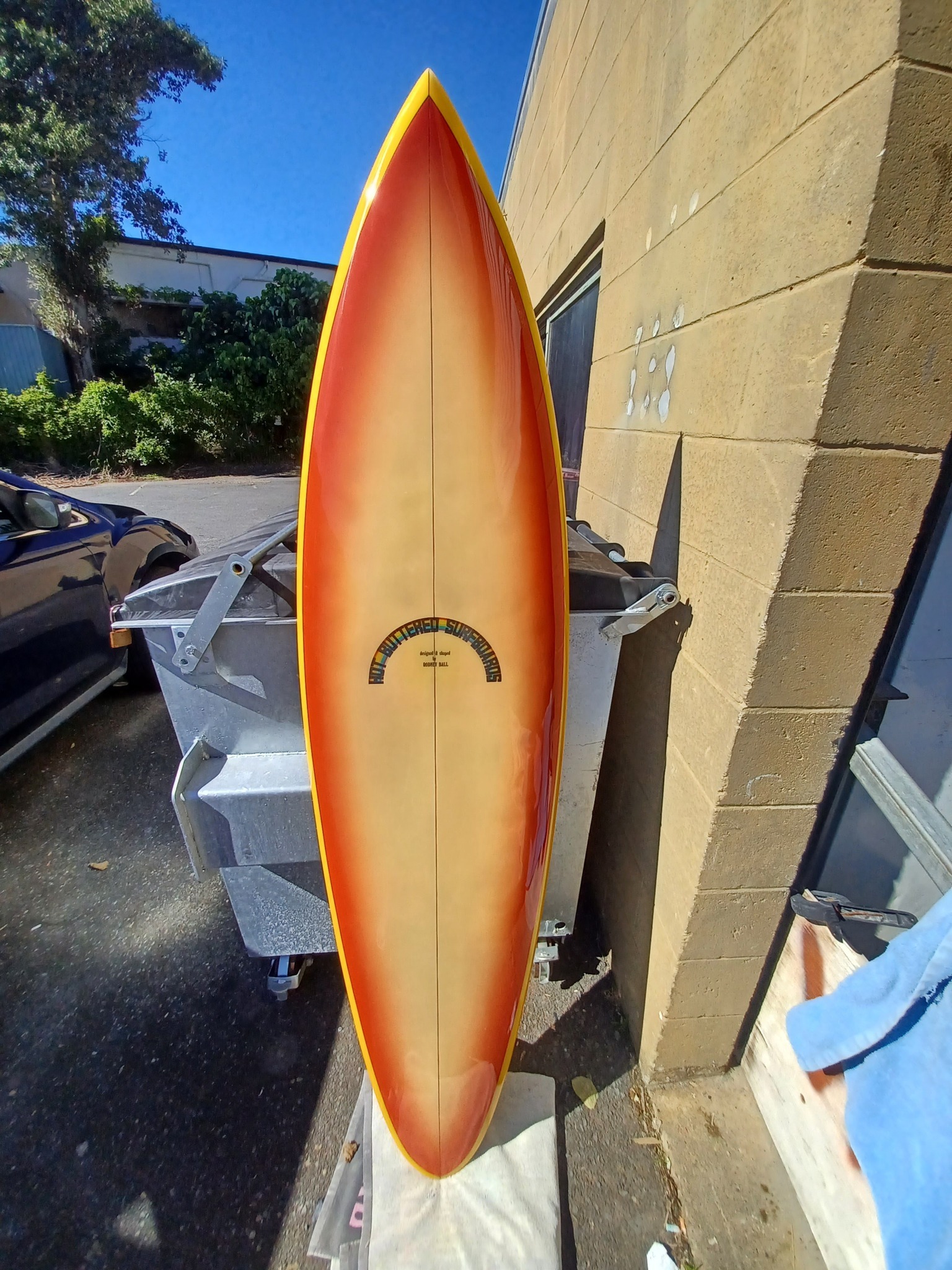 Hot Buttered surfboards from back in the day