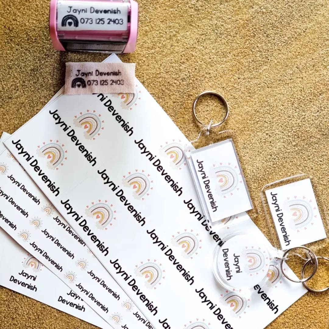 Lulu's Stickers, Stamps and bag tags