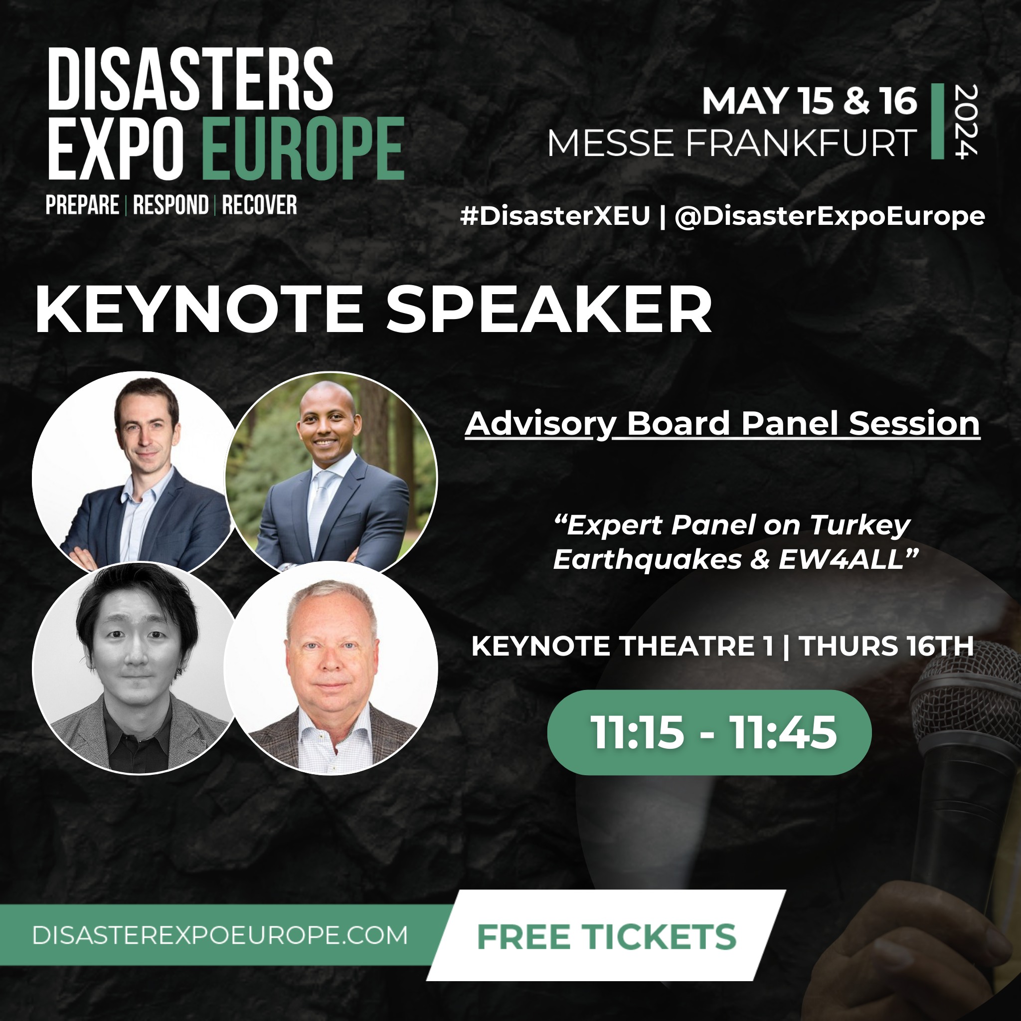 The Disasters - KEYNOTE SPEAKER ANNOUNCEMENT🎤 We are excited to ...