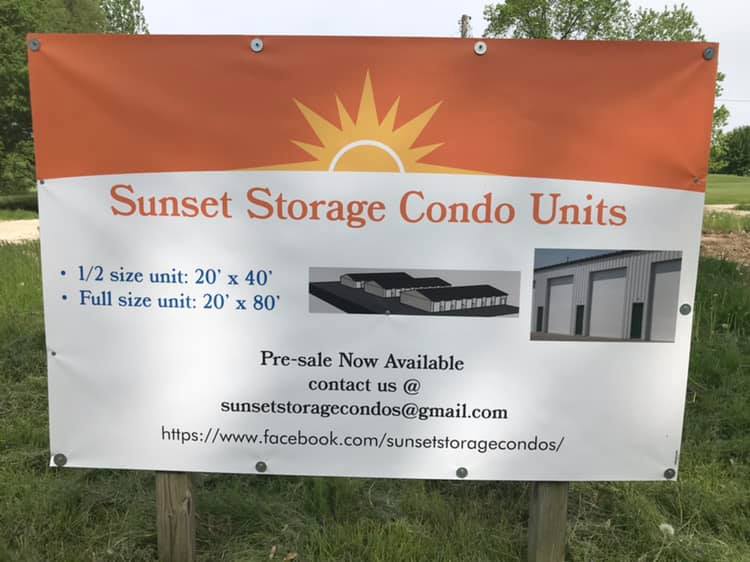 Sunset Storage Condos on Chapman Lake