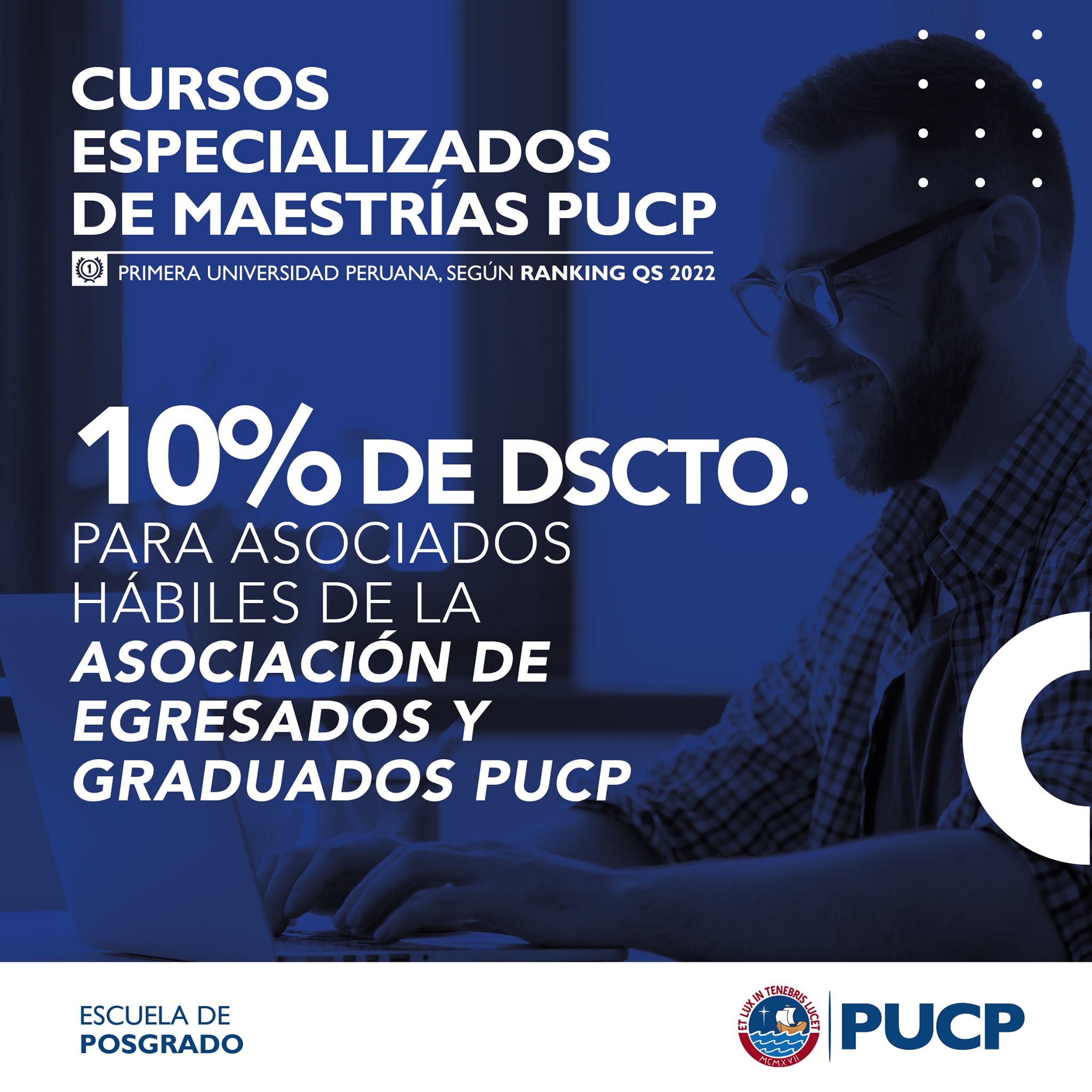 #DescuentoPUCP | ¡Los asociados... - Escuela de Posgrado PUCP