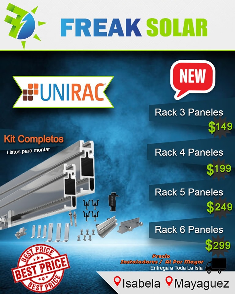 ⚡️El MEJOR Rack de Placas... - Freak Solar Distributors