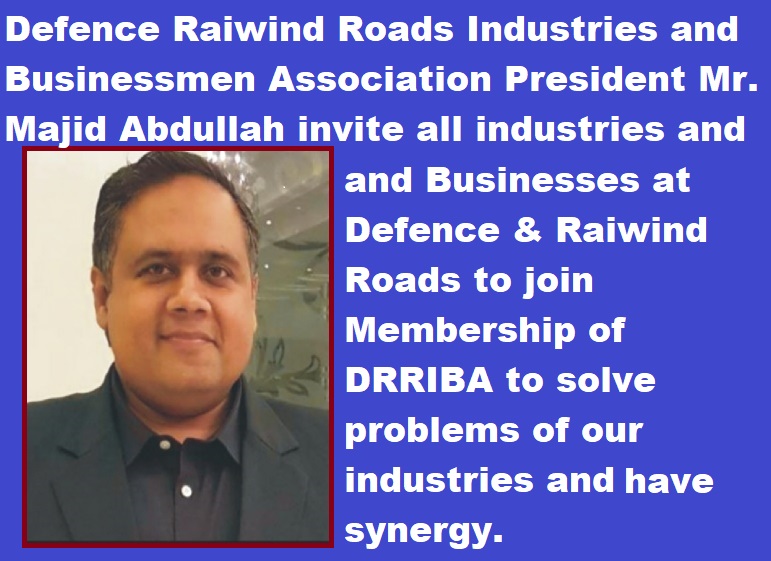 Defence-Raiwind Road Industries and Buisnessmen Association- Lahore ...