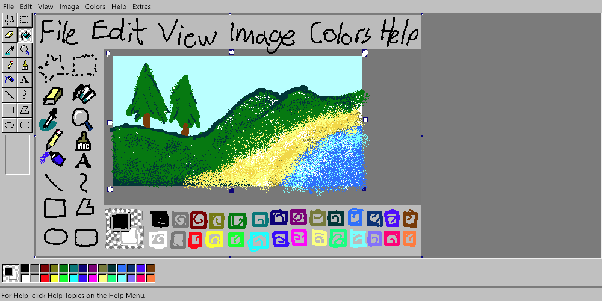 JS Paint - MS Paint Online