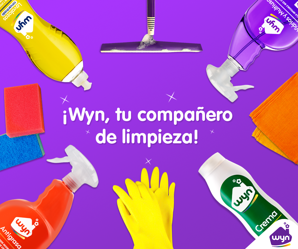 Wyn - La nueva línea de limpieza Wyn es tu mejor equipo al...