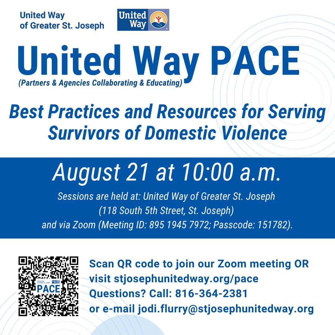PACE Session - Best Practices and Resources for Serving Survivors of ...