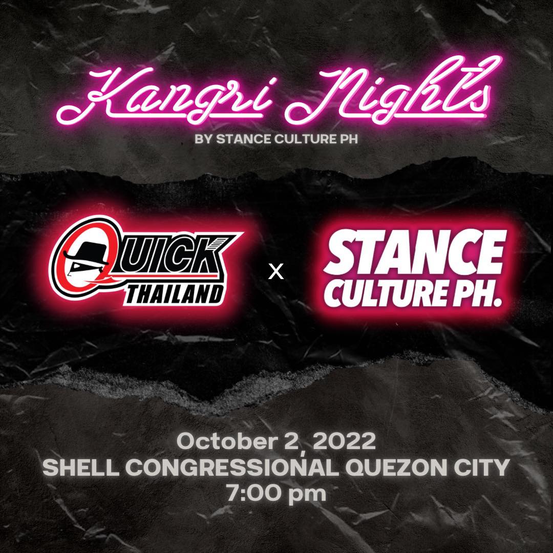 Hope to see you all at KANGRI... - Quick Tires Philippines