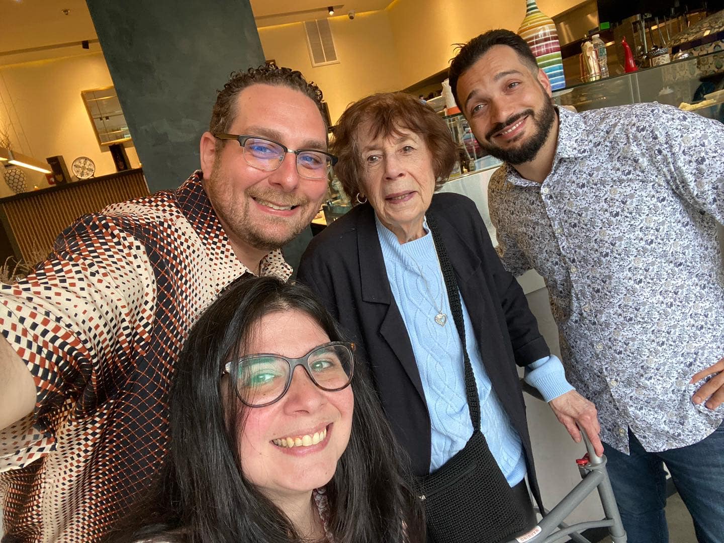 Grandma, Elmina, & I with the... - At The Table with Tony | Facebook