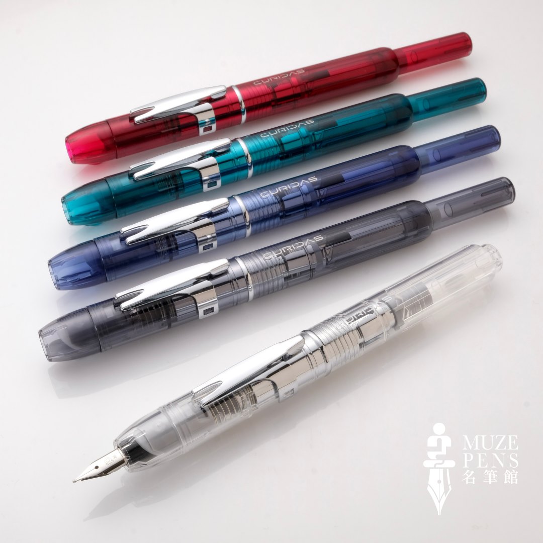 Muze Pens - 【一按即寫】上課或開會時使用普通鋼筆，經常要頻繁地打開和蓋上筆蓋，多少有點不便。Platinu...