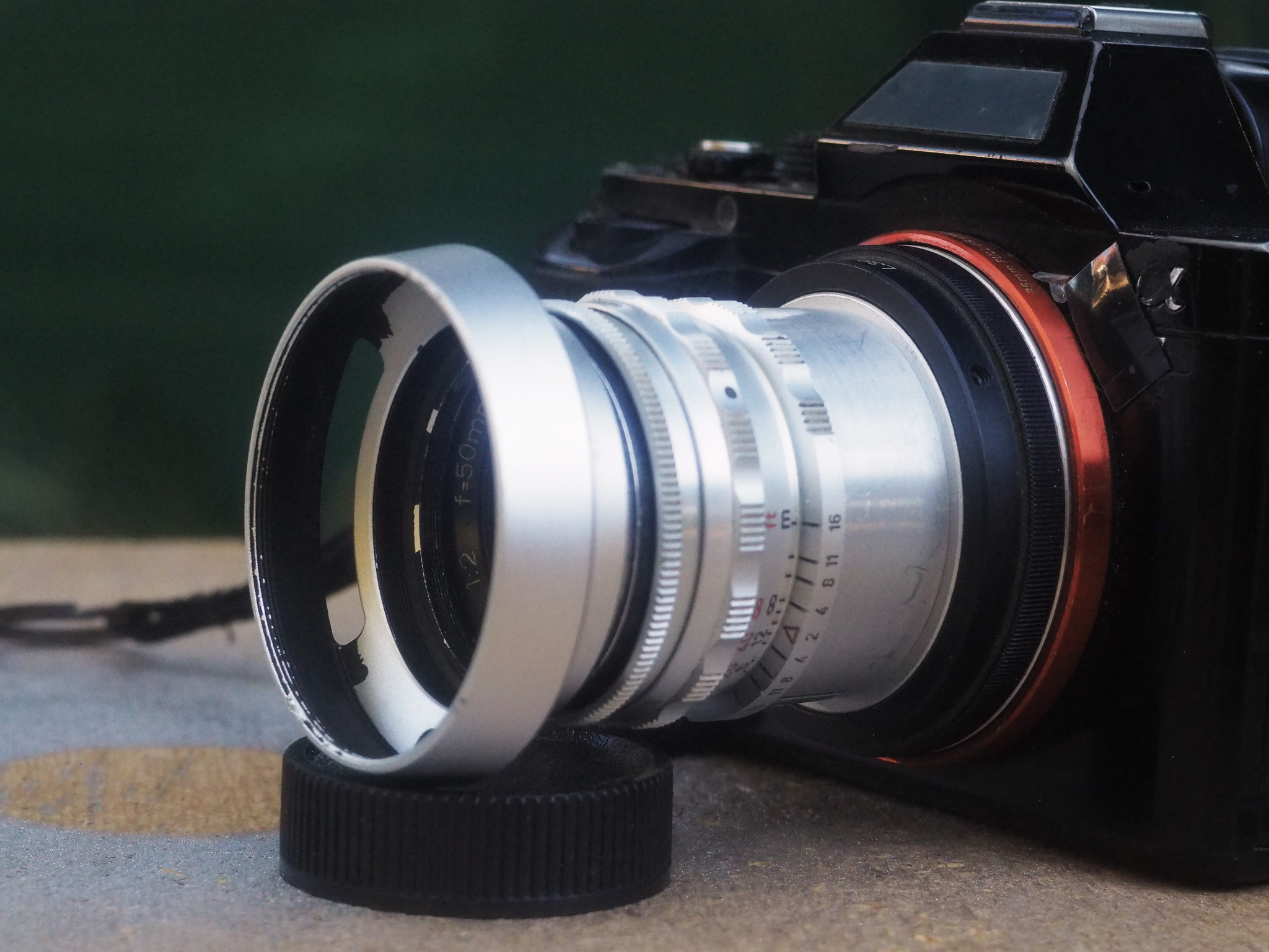 Steinheil Quinon 50mm lens review for Braun Paxette